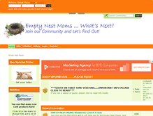 Tablet Screenshot of emptynestmomsforum.com